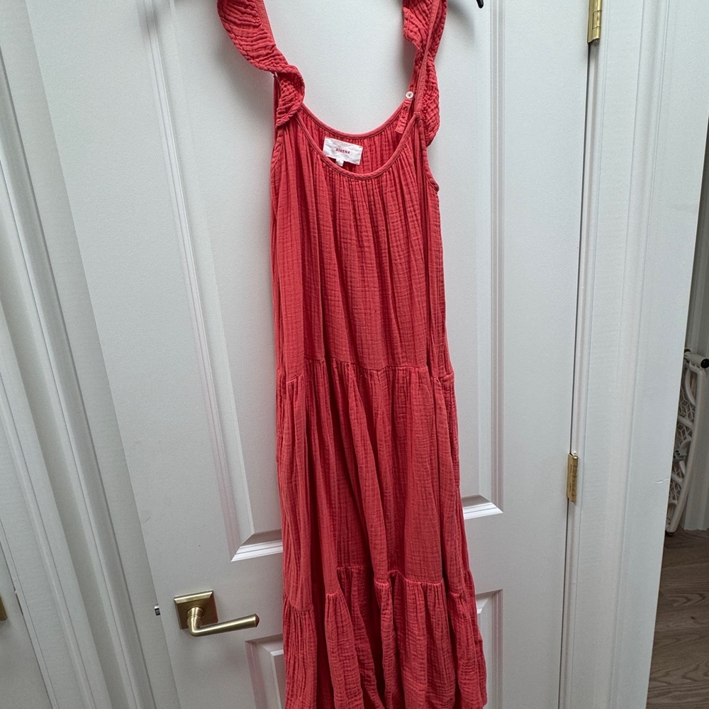 XIRENA Coral Sleeveless Maxi Dress